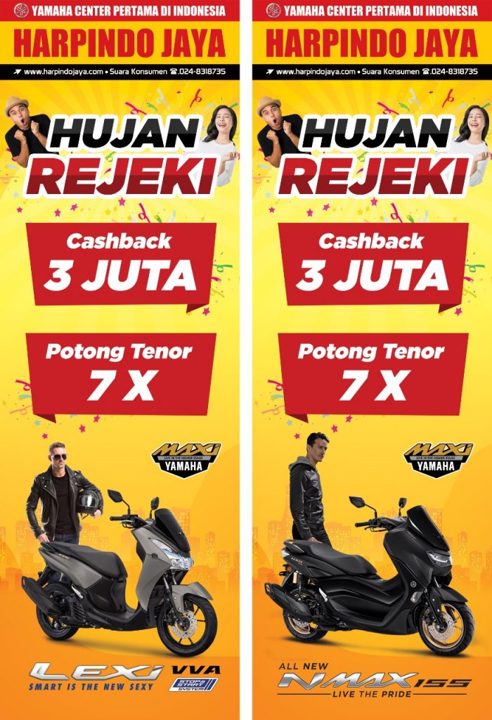 Promo Lexi & Nmax Cashback 3Juta