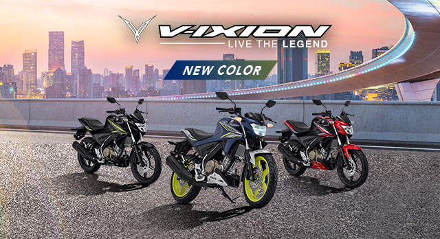 Lounching VIXION WARNA BARU