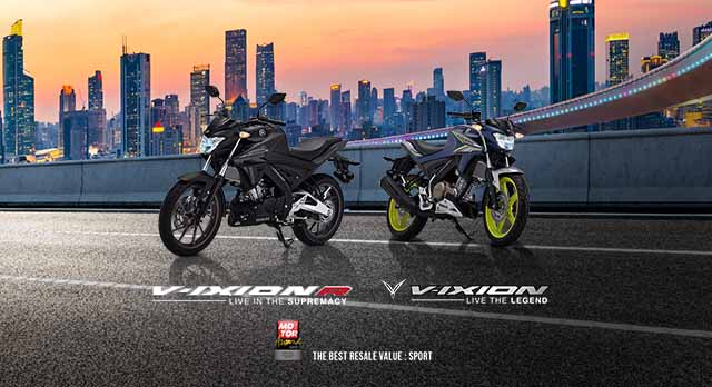 VIXION R WARNA BARU MELUNCUR DI AWAL TAHUN 2022